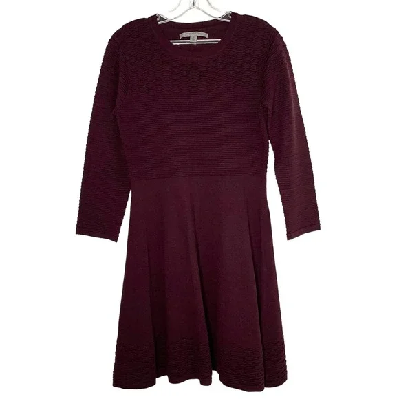 burgundy long sleeve long dress Avery Long Sleeve Maxi Dress / Plum | MESHKI